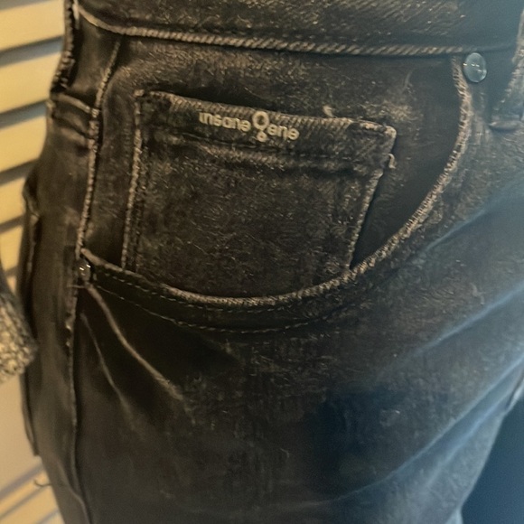 Insane Gene- Revival Black High Rise Super Flare size 11 - Picture 5 of 10